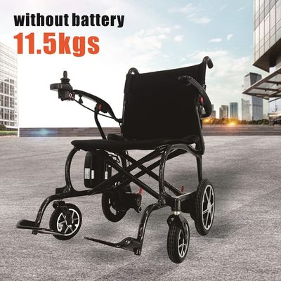 접이식 전기 휠체어 2024 DC24V150W*2 모터 및 전자기 제동