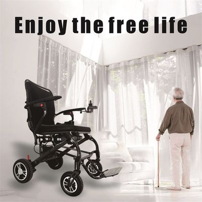 2024 전기 휠체어 DC24V200W*2 브러쉬리스 모터와 W500*D420mm 좌석 크기