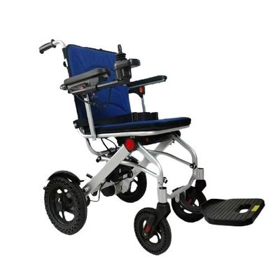 모터 브러쉬리스 DC24V150W*2 113mm*580mm*960mm와 접는 알루미늄 휠체어